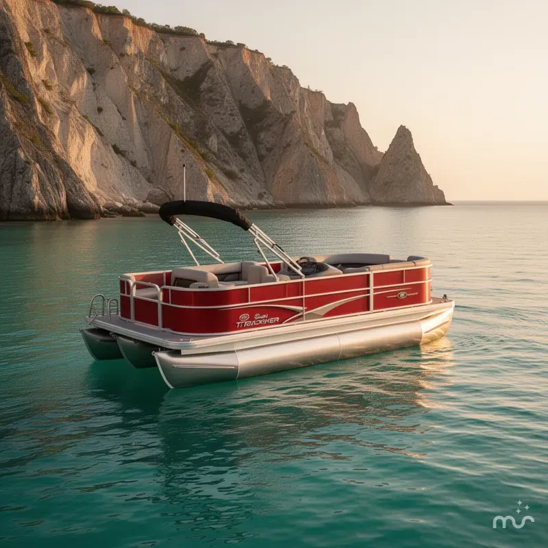 The Image of Sun Tracker Party Barge 18 DLX 2026 - 0