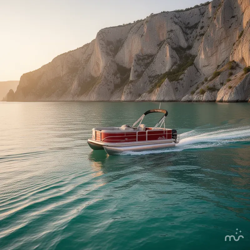 Slide: The Image of Sun Tracker Party Barge 18 DLX 2026 - 4