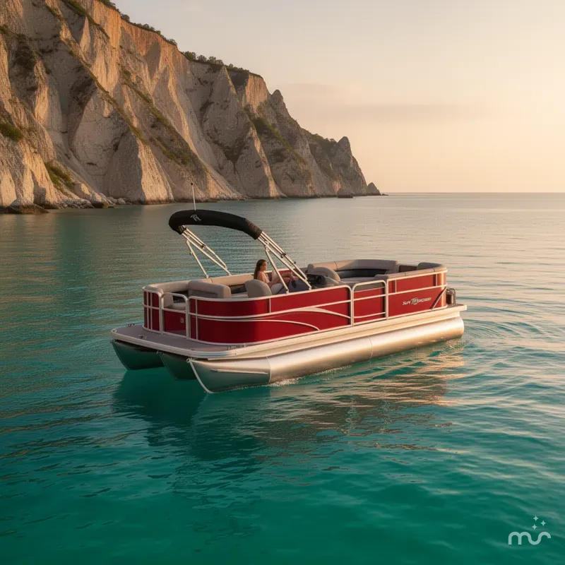 The Image of Sun Tracker Party Barge 18 DLX 2026 - 0