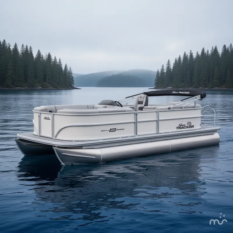 The Image of Sun Tracker Party Barge 20 DLX 2026 - 0
