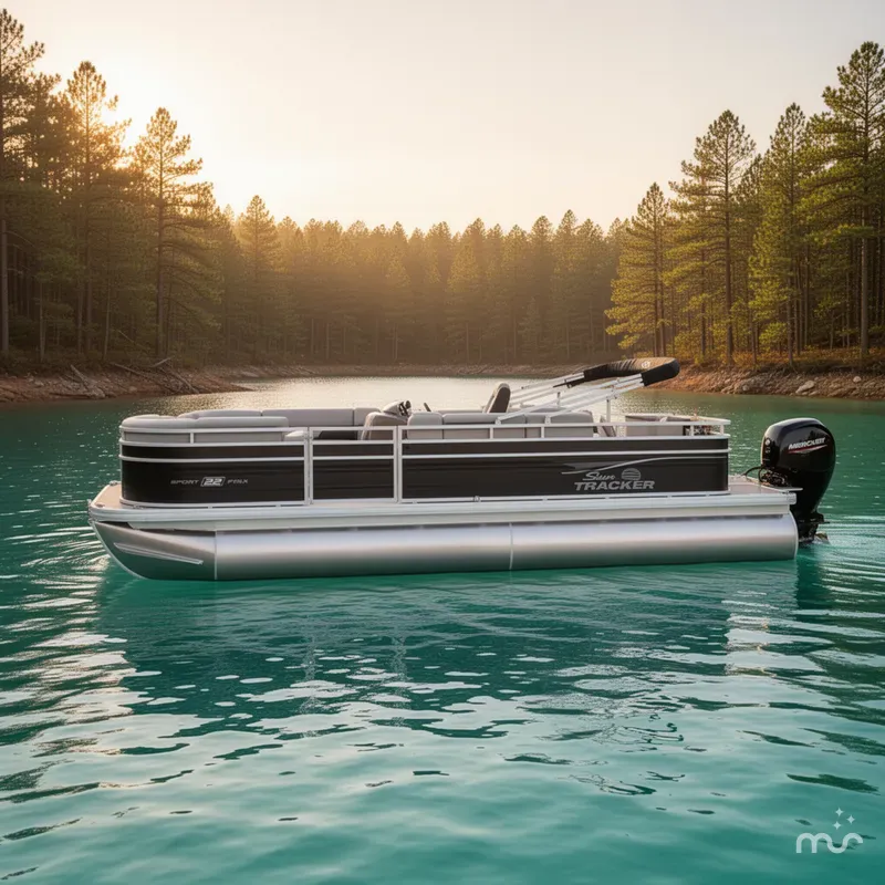 Slide: The Image of Sun Tracker SportFish 22 DLX 2026 - 2
