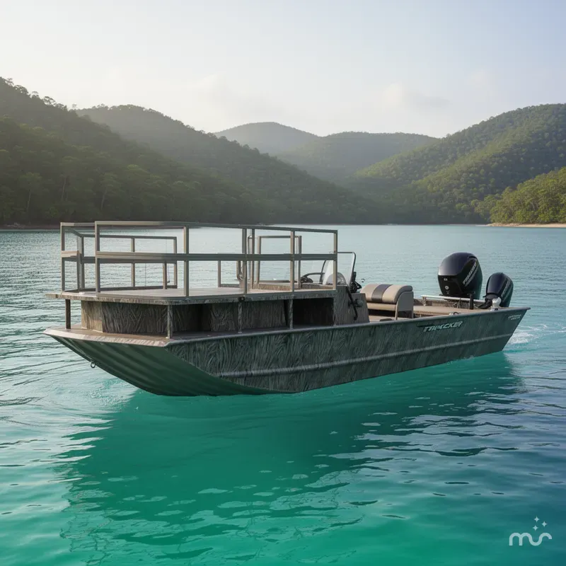 Slide: The Image of Tracker Grizzly 2072 CC Sportsman Kicker 2026 - 2