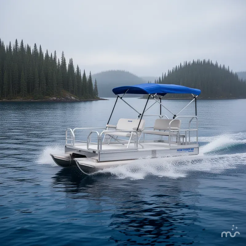 Slide: The Image of Hotwoods Pontoons Fish N Sport 510 2022 - 2