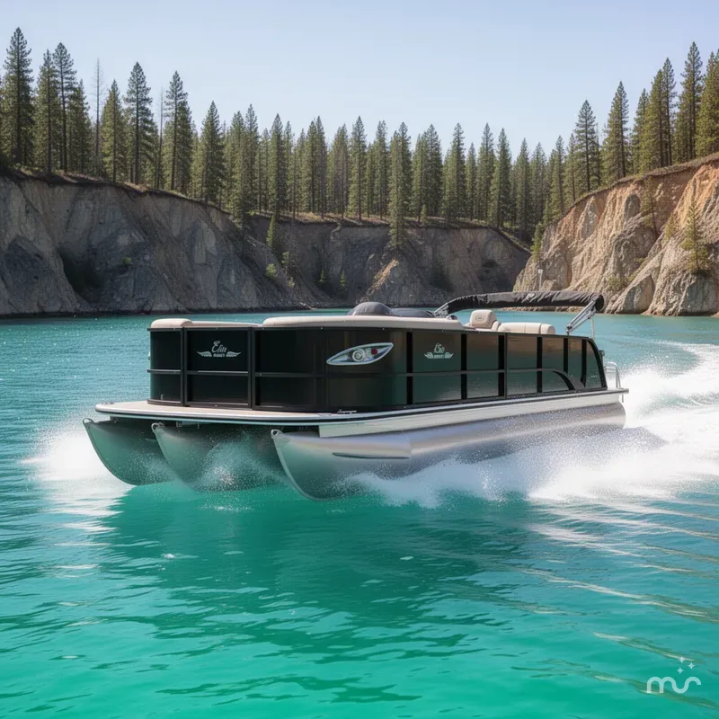 Slide: The Image of Bentley Pontoons 253 Admiral 2019 - 1