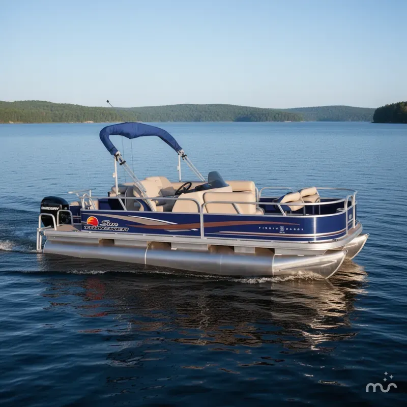 The Image of Sun Tracker Fishin' Barge 20 DLX 2012 - 0