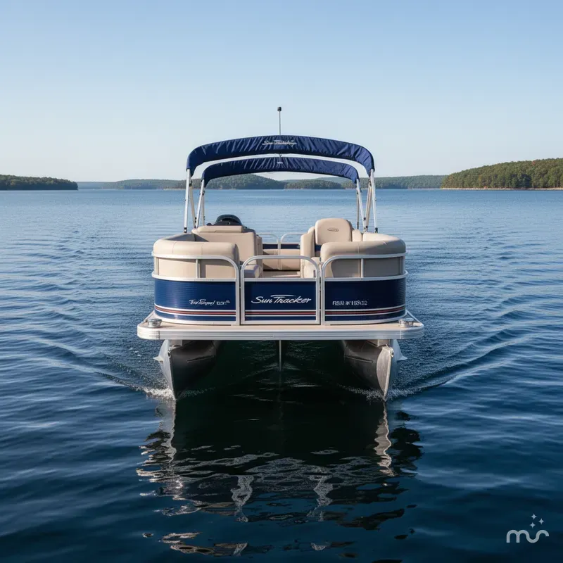 Slide: The Image of Sun Tracker Fishin' Barge 20 DLX 2012 - 1