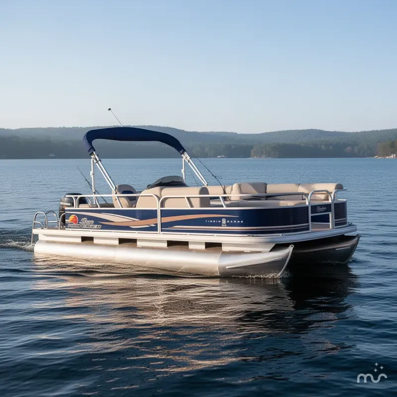 Slide: The Image of Sun Tracker Fishin' Barge 20 DLX 2012 - 2