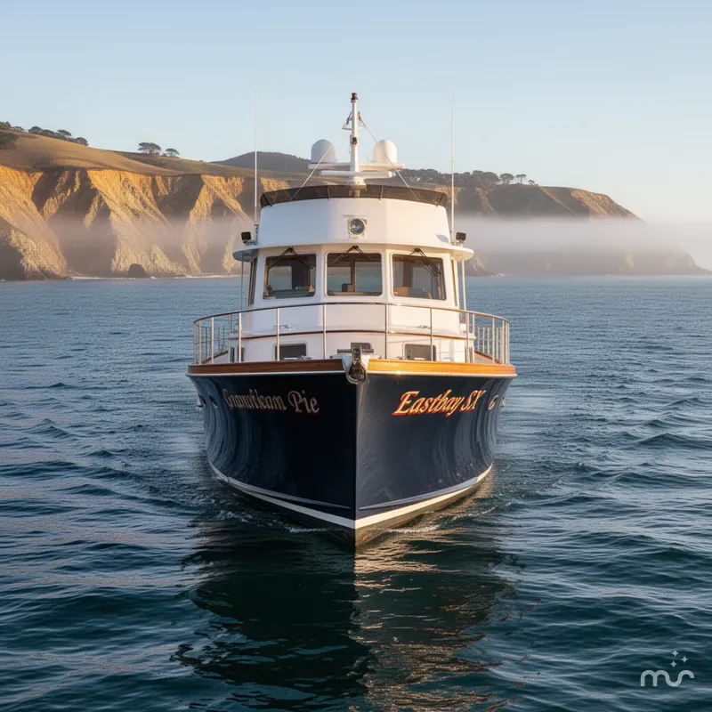 Slide: The Image of Grand Banks 49 Eastbay SX 2000 - 1
