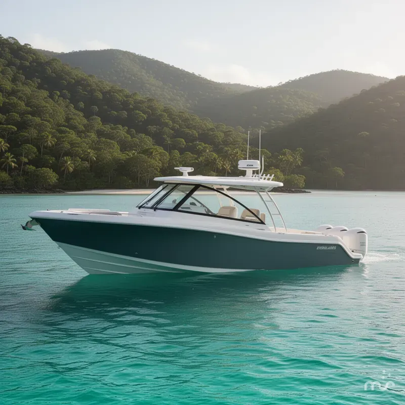 The Image of Everglades 340 Dual Console 2019 - 0