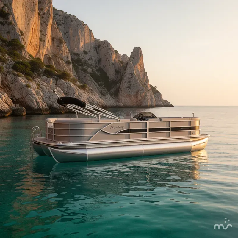Slide: The Image of Bentley Pontoons 220 navigator 2026 - 2
