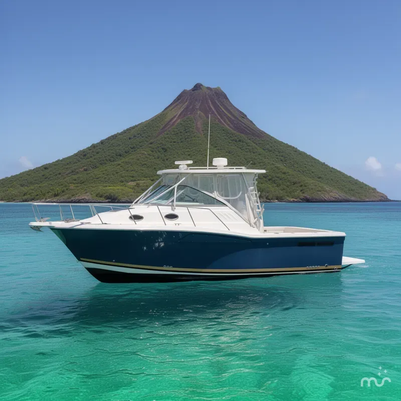 Slide: The Image of Wellcraft 330 Coastal 2004 - 2