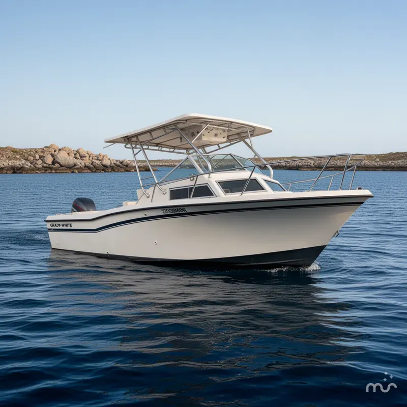 Slide: The Image of Grady-White 220 Bimini 1981 - 2