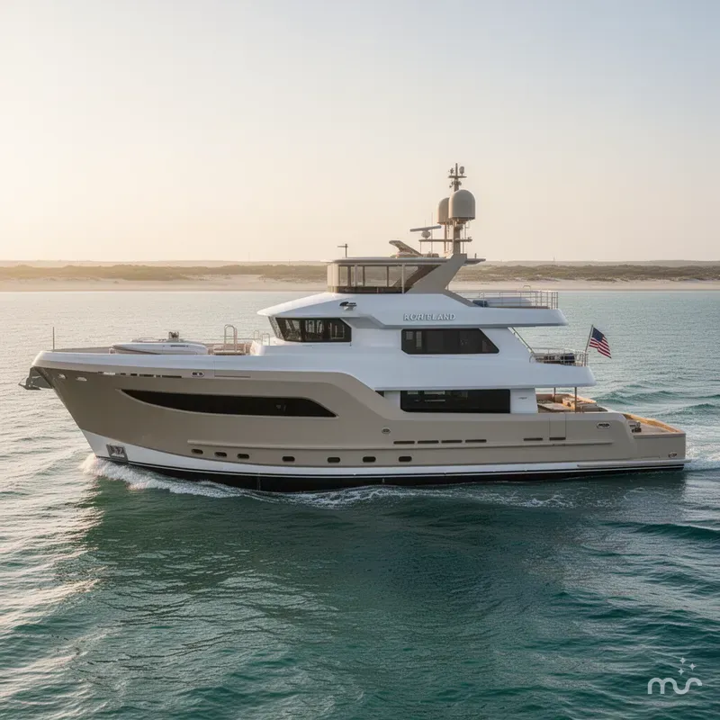 Slide: The Image of Burger Full Displacement Explorer Cockpit Motoryacht 2017 - 2