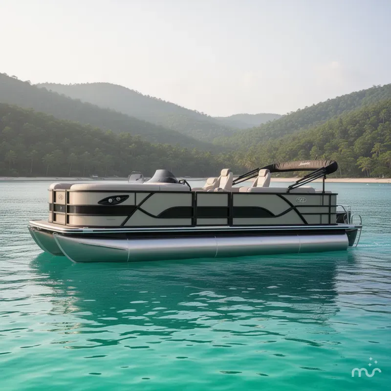 Slide: The Image of Bentley Pontoons Legacy DL Navigator 223 2026 - 2