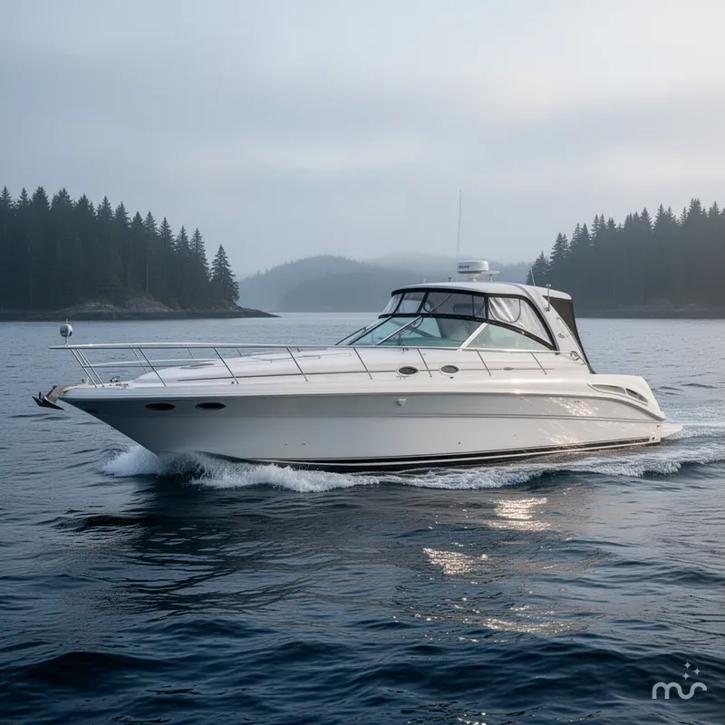 Slide: The Image of Sea Ray 410 Express Cruiser 2003 - 4