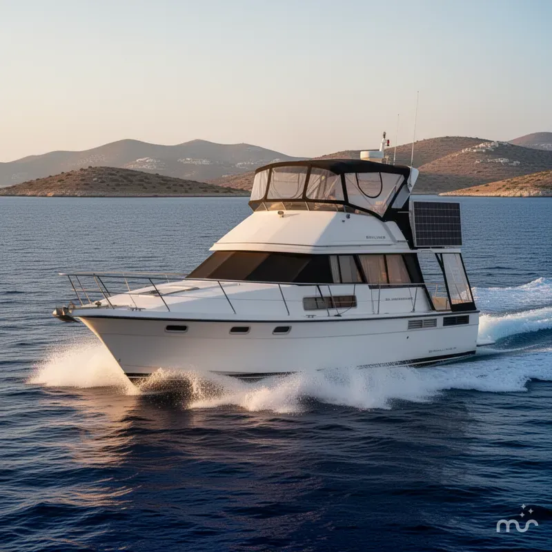 Slide: The Image of Bayliner 38 Motoryacht 1992 - 2