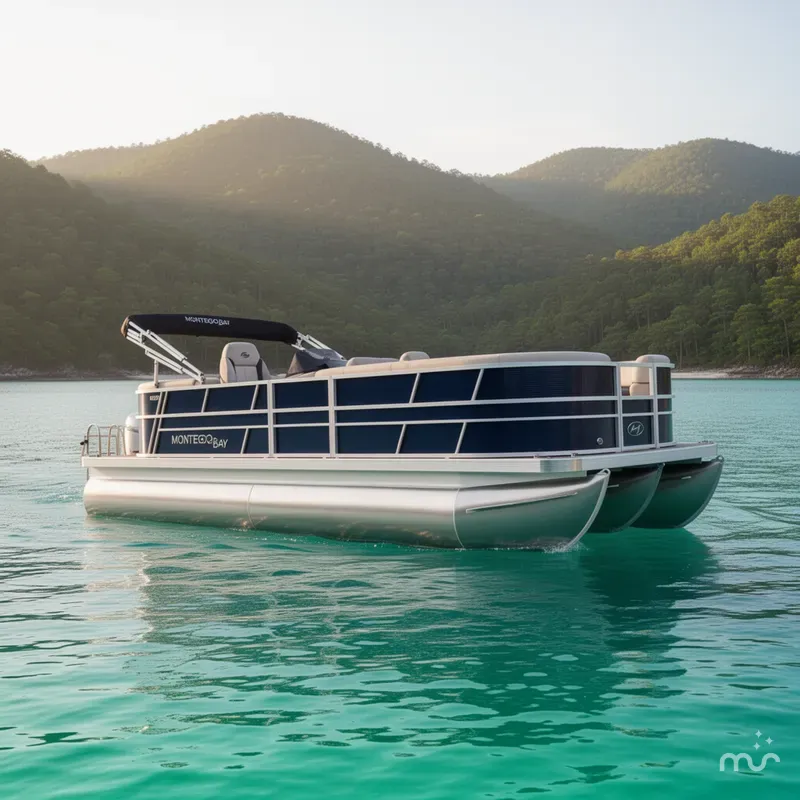 The Image of Montego Bay 140HP C8522 BR Deluxe Cruise Pontoon 2026 - 0