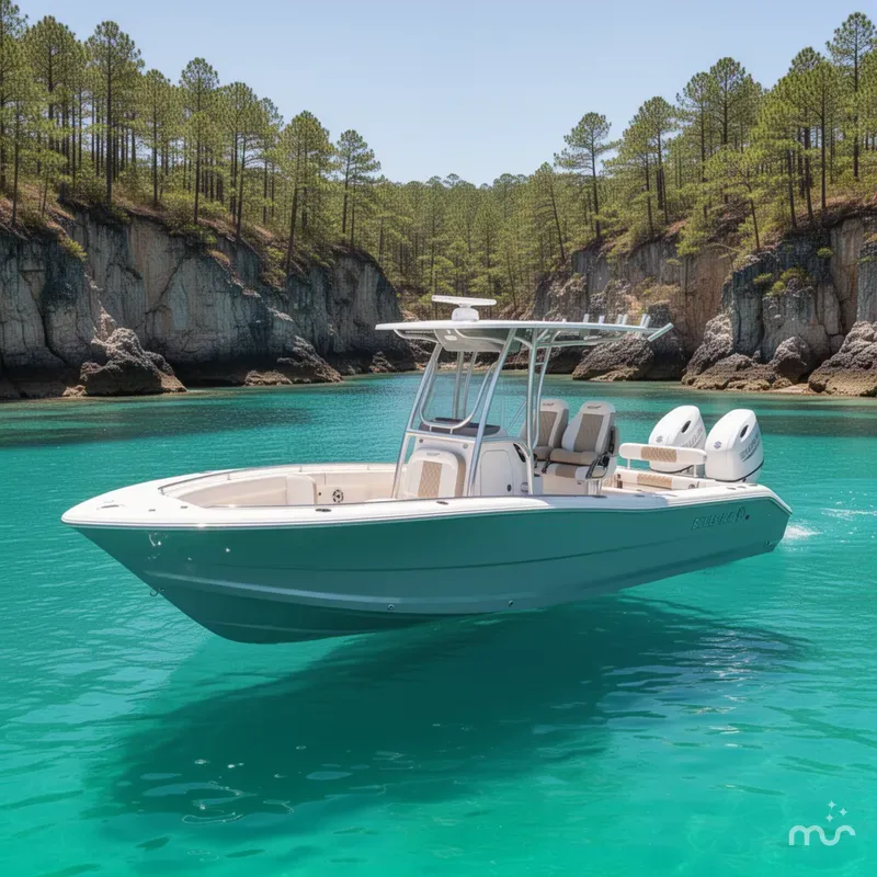 Slide: The Image of Bulls Bay 255 Center Console 2026 - 2