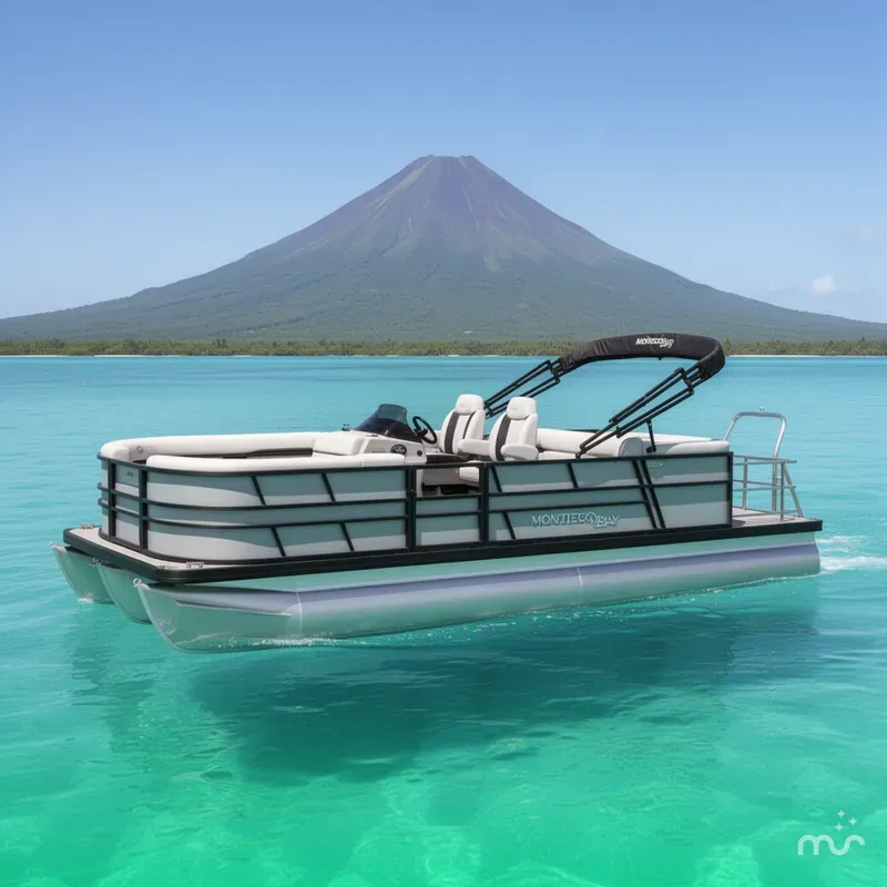 The Image of Montego Bay 200HP ST8524 SB Deluxe Cruise Sport Tri-Toon 2026 - 0