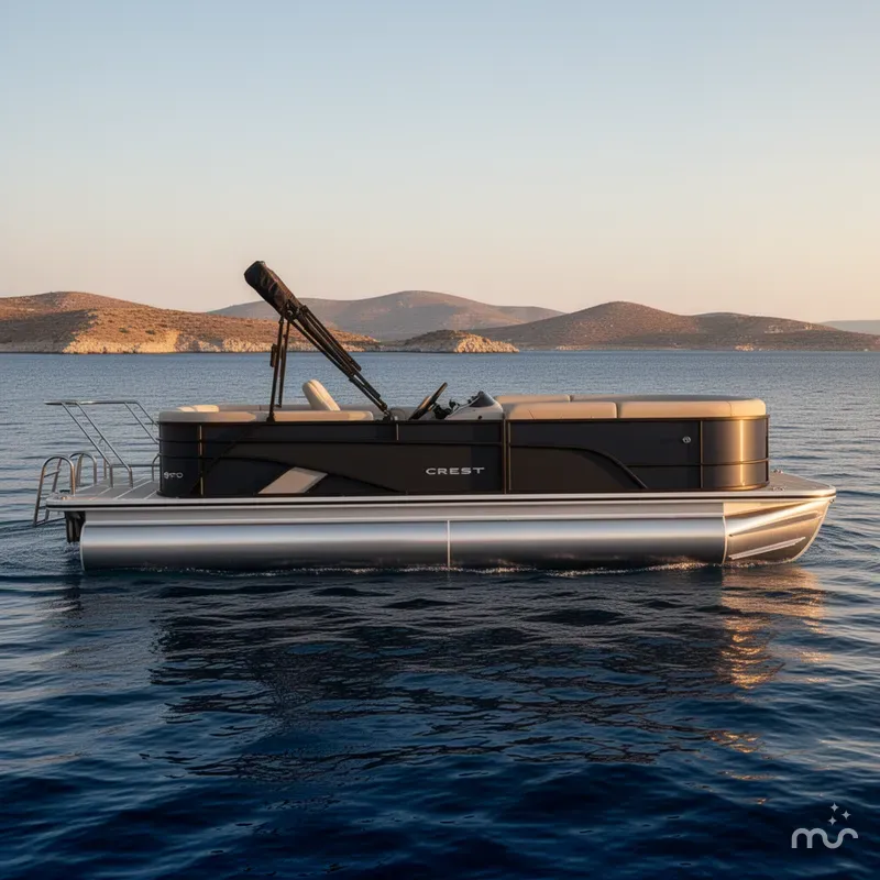 The Image of Crest Classic 220 SLRC Extended Rear Deck, 90hp, Trailer 2025 - 0