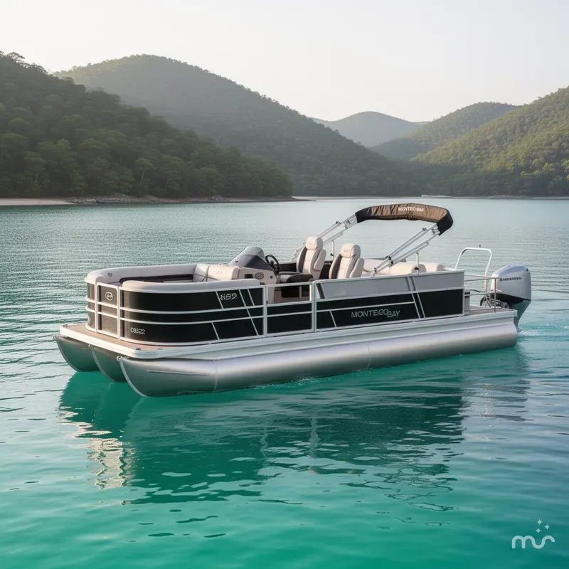 The Image of Montego Bay 140HP C8522 SB Deluxe Cruise Pontoon 2026 - 0