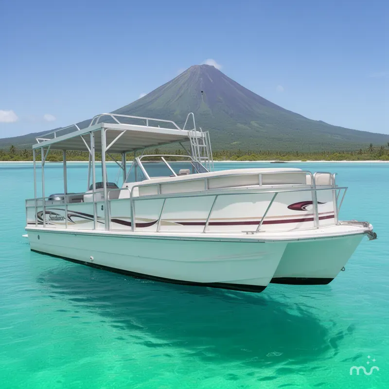 Slide: The Image of Sundance 280 Majestic w/ 135HP Honda Fourstroke! 2003 - 2