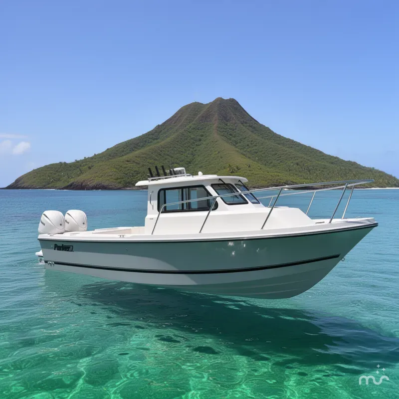 Slide: The Image of Parker Marine 247 Explorer TWIN 150S AND AIR COND. 2026 - 2