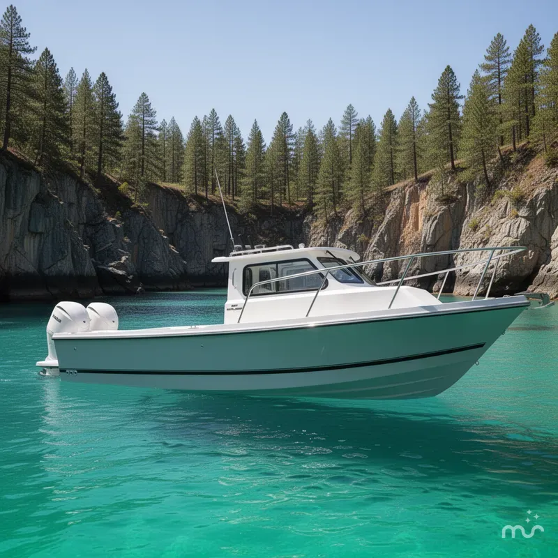 Slide: The Image of Parker Marine 247 Explorer TWIN 150S AND AIR COND. 2026 - 2