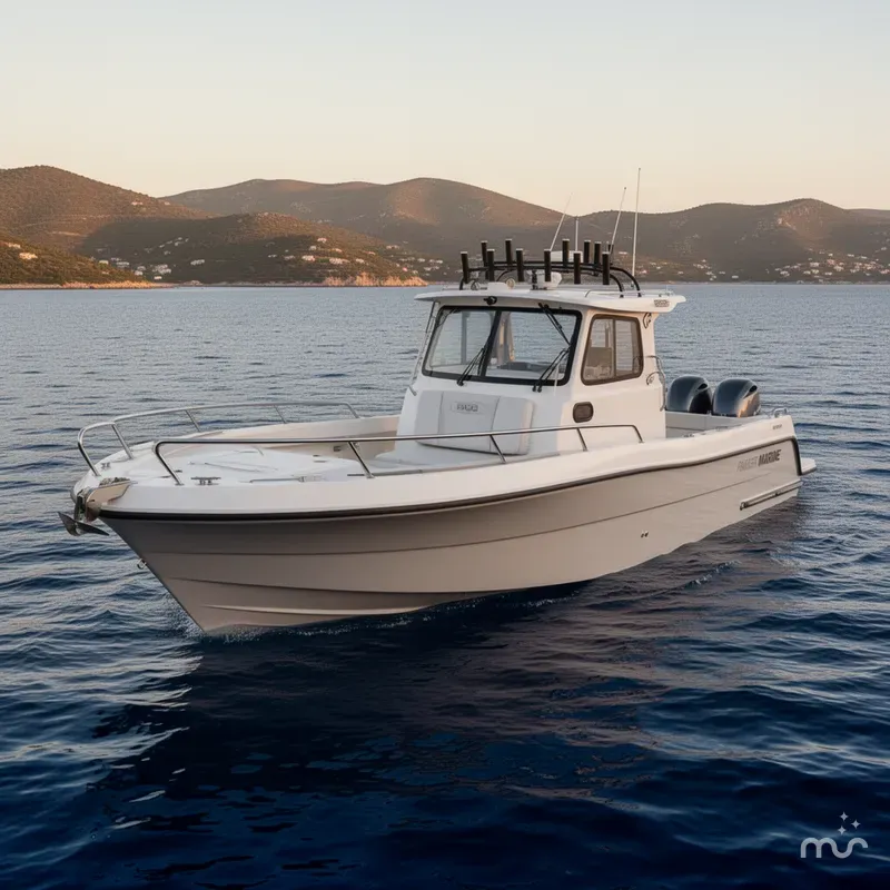 Slide: The Image of Parker Marine 247 Explorer TWIN 150S AND AIR COND. 2026 - 2