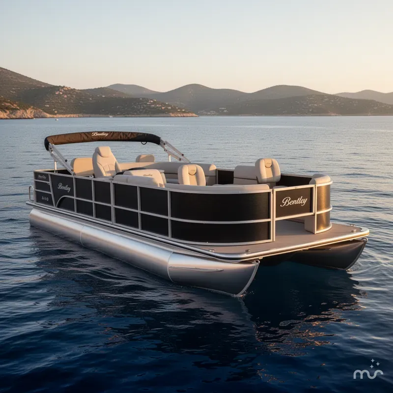 Slide: The Image of Bentley Pontoons Bentley 240 4-Point 2020 - 2