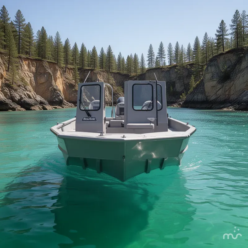 Slide: The Image of SeaArk 2272 MVT Flatcat 2026 - 1