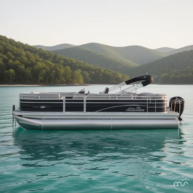 Slide: The Image of Sun Tracker SportFish 22 DLX 2026 - 2