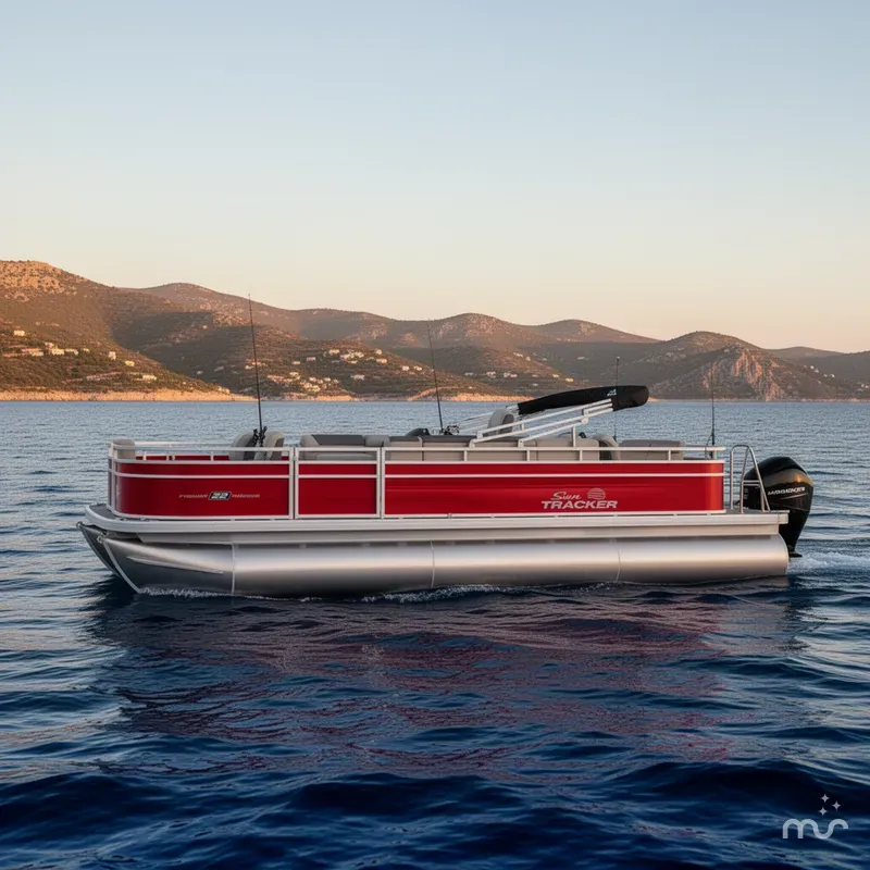 Slide: The Image of Sun Tracker Fishin' Barge 22 XP3 2026 - 2