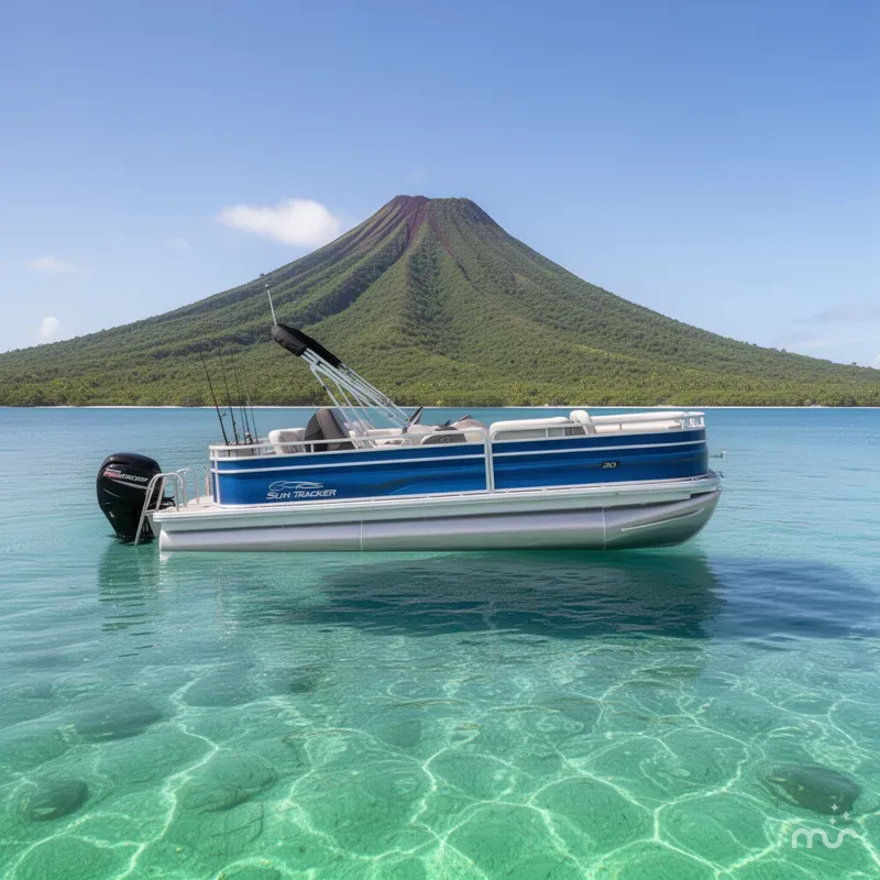 Slide: The Image of Sun Tracker Fishin' Barge 20 DLX 2026 - 2