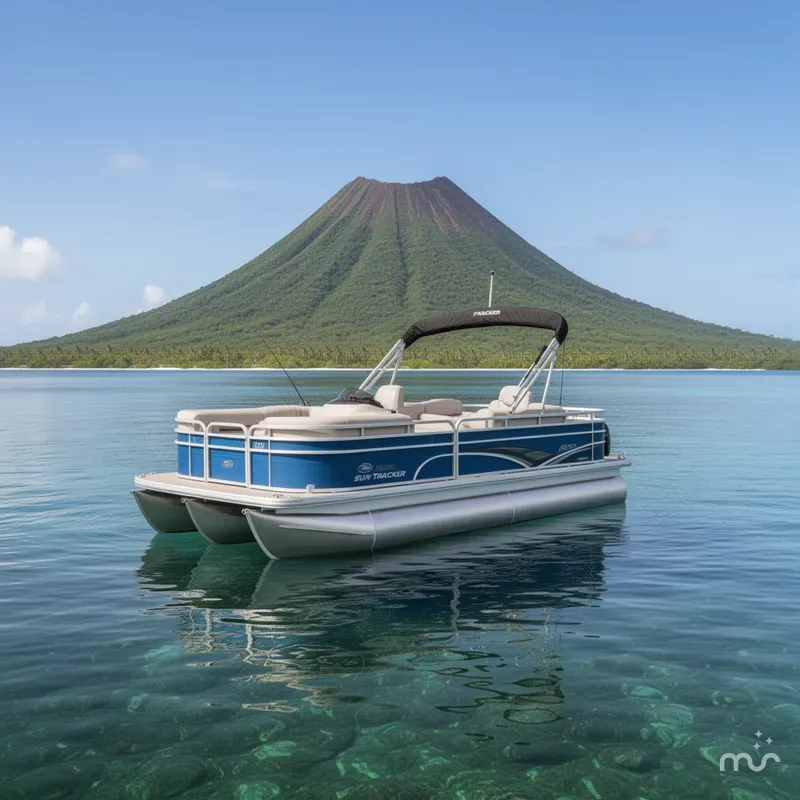 Slide: The Image of Sun Tracker Fishin' Barge 20 DLX 2026 - 4