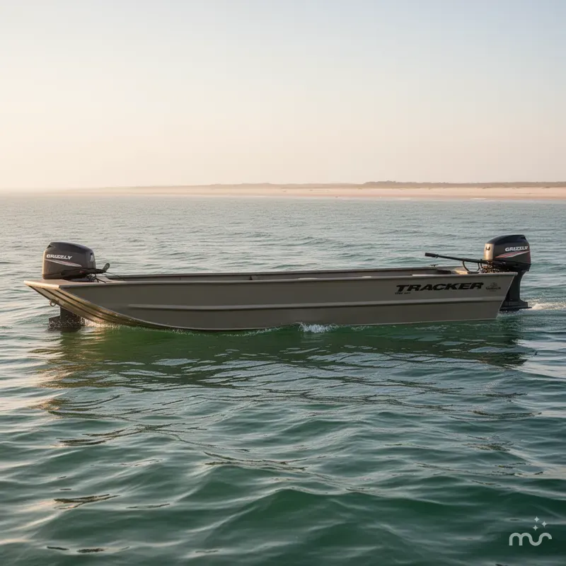 Slide: The Image of Tracker Grizzly 1754 Utility 2026 - 2