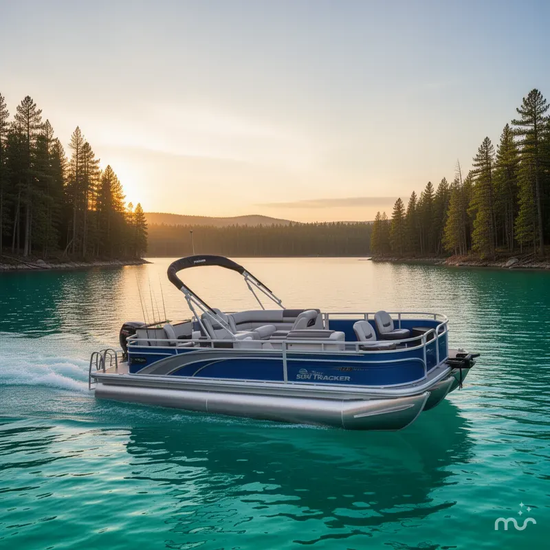 Slide: The Image of Sun Tracker Fishin' Barge 20 DLX 2026 - 4