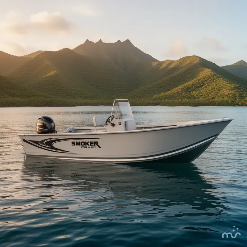 Slide: The Image of Smoker Craft Alaskan 15 TS DLX 2026 - 2