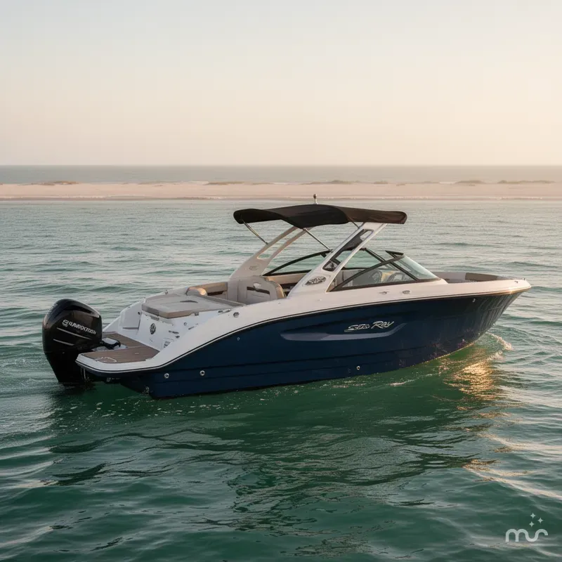 Slide: The Image of Sea Ray SDX 250 Outboard 2026 - 2