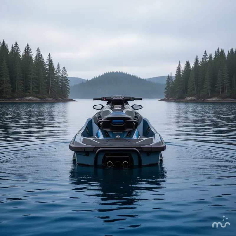 Slide: The Image of Sea-Doo GTX 300 Tech Package, Audio, iDF, iBR 2026 - 3