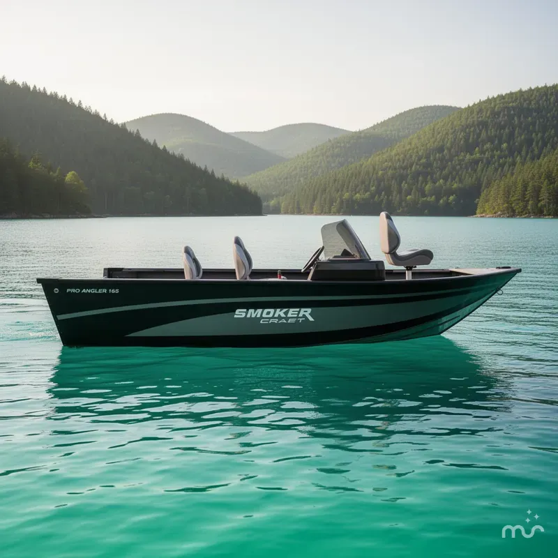 Slide: The Image of Smoker Craft Pro Angler 165 SC 2026 - 2
