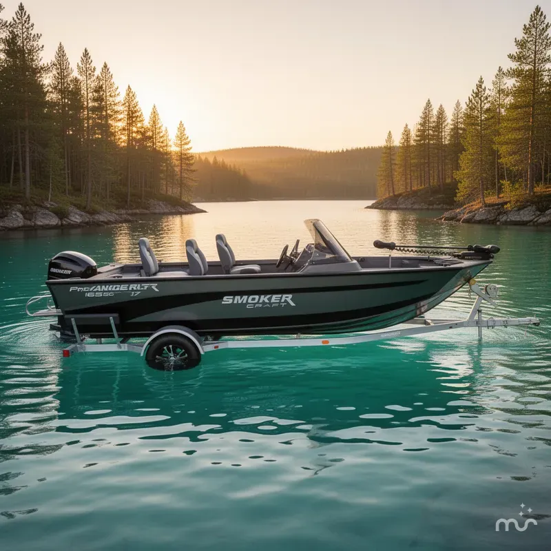 Slide: The Image of Smoker Craft Pro Angler 165 SC 2026 - 2