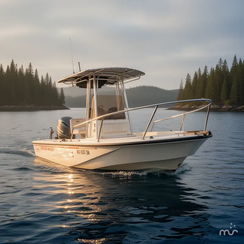 Slide: The Image of Boston Whaler 19 OUTRAGE 1994 - 2