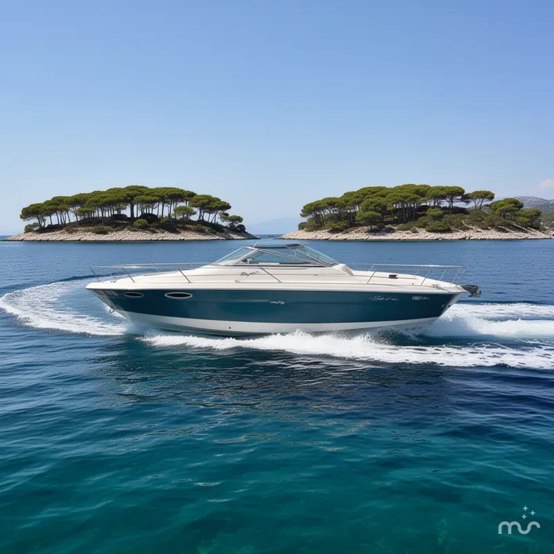 Slide: The Image of Sea Ray 240 1994 - 4