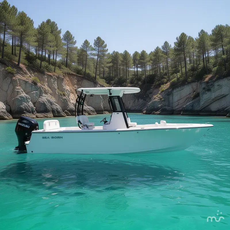 Slide: The Image of Sea Born LX24 Center Console 2026 - 2