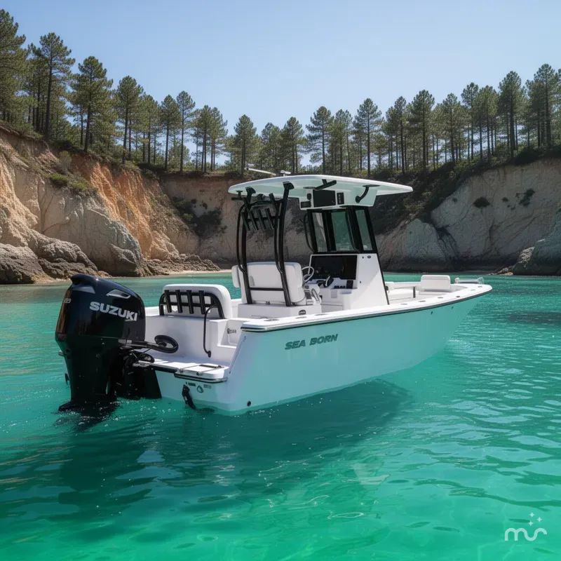 Slide: The Image of Sea Born LX24 Center Console 2026 - 3