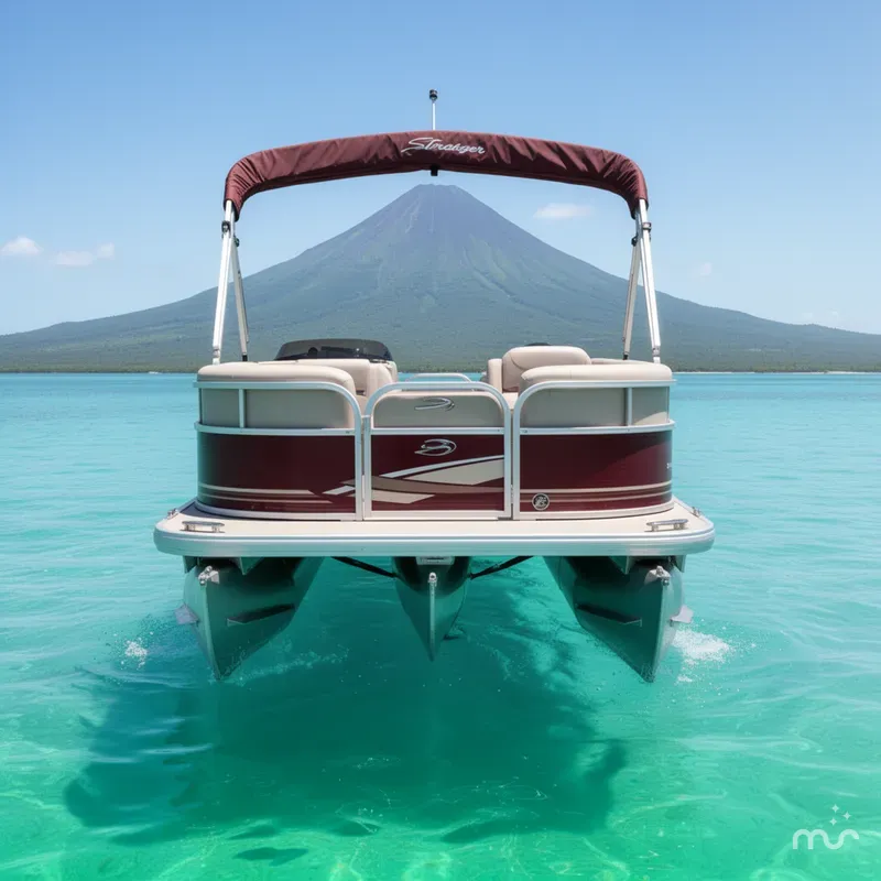 Slide: The Image of Sun Tracker Party Barge 20 DLX 2014 - 3