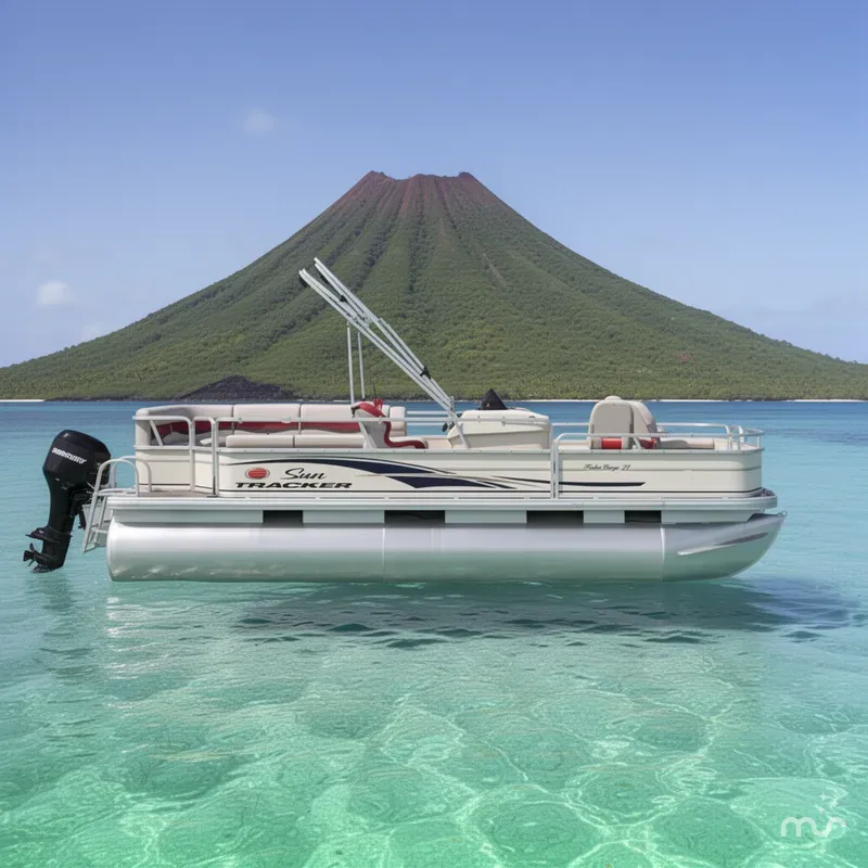 The Image of Sun Tracker Fishin' Barge 21 Signature Series 2008 - 0