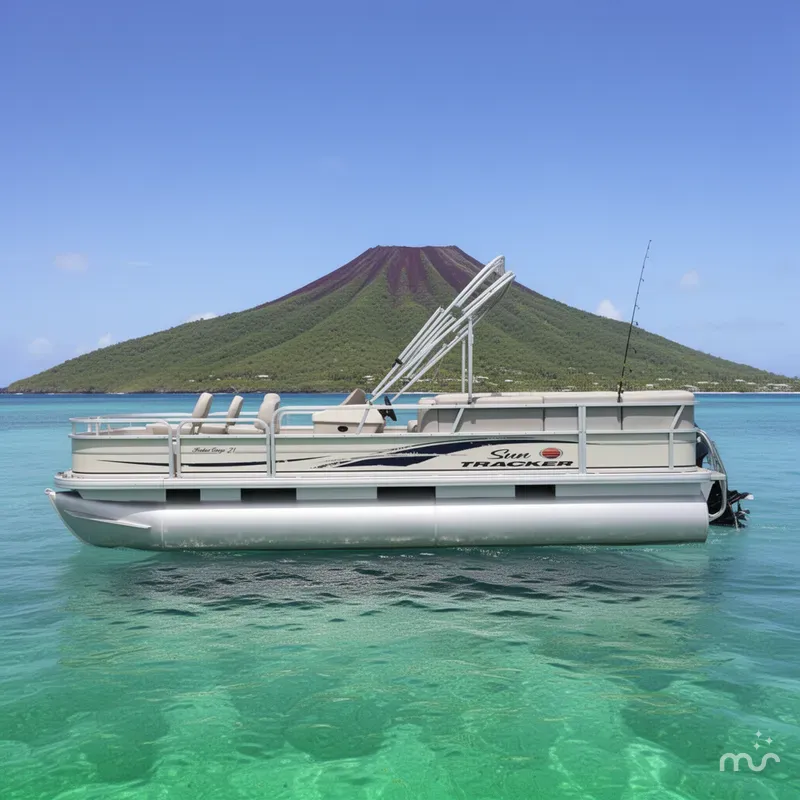 Slide: The Image of Sun Tracker Fishin' Barge 21 Signature Series 2008 - 2