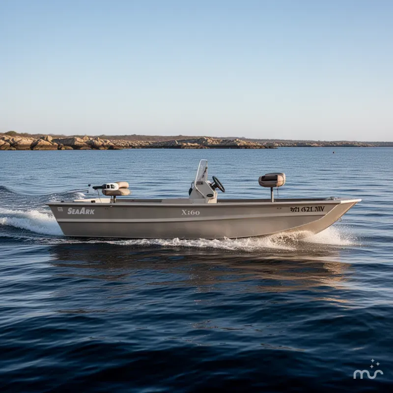 Slide: The Image of SeaArk 1652 MV 2008 - 4